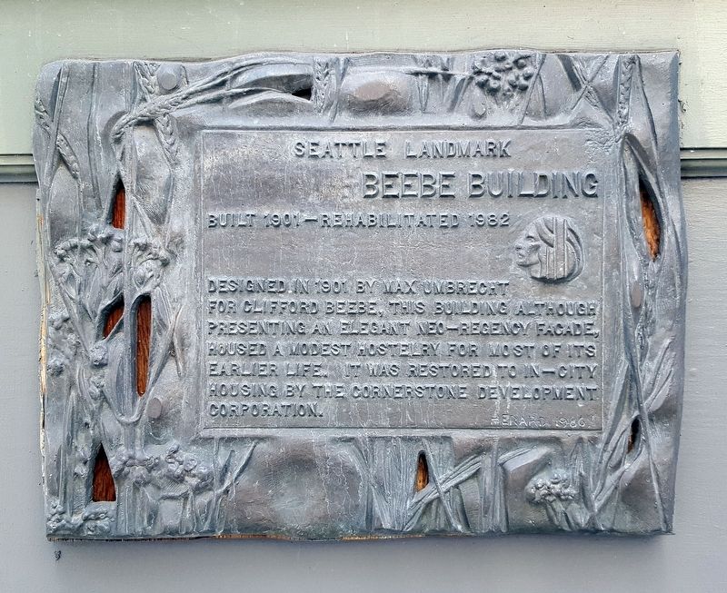 Beebe Building Marker image. Click for more information.