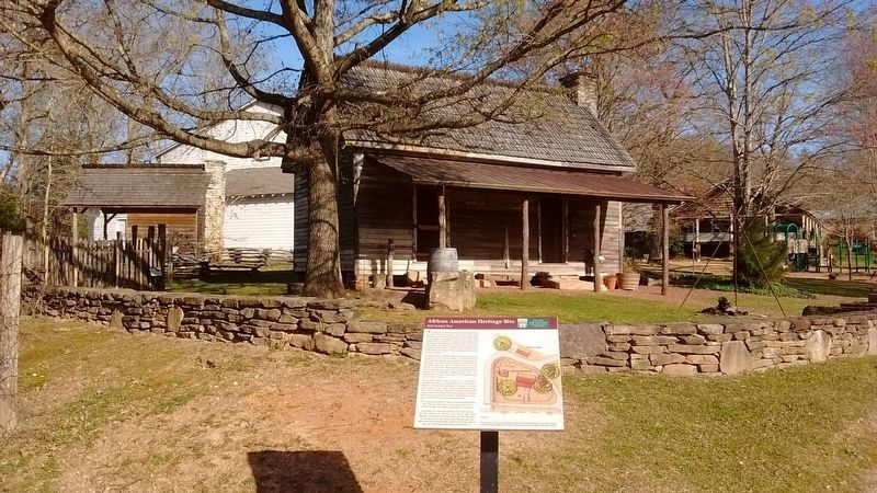 Slave Dwelling Marker. Click for full size. Slave Dwelling Marker image. Click for full size.