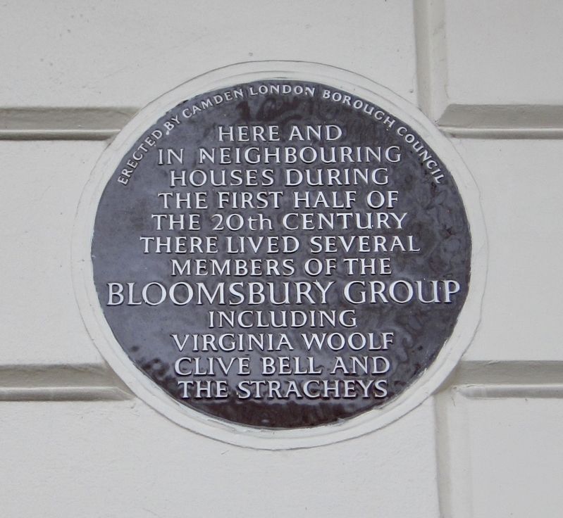 The Bloomsbury Group Marker image. Click for full size.