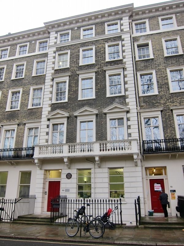 The Bloomsbury Group Marker - Wide View. Click for full size. The Bloomsbury Group Marker - Wide View image. Click for full size.