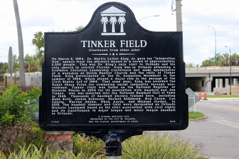 Tinker Field Marker Side 2 image. Click for full size.