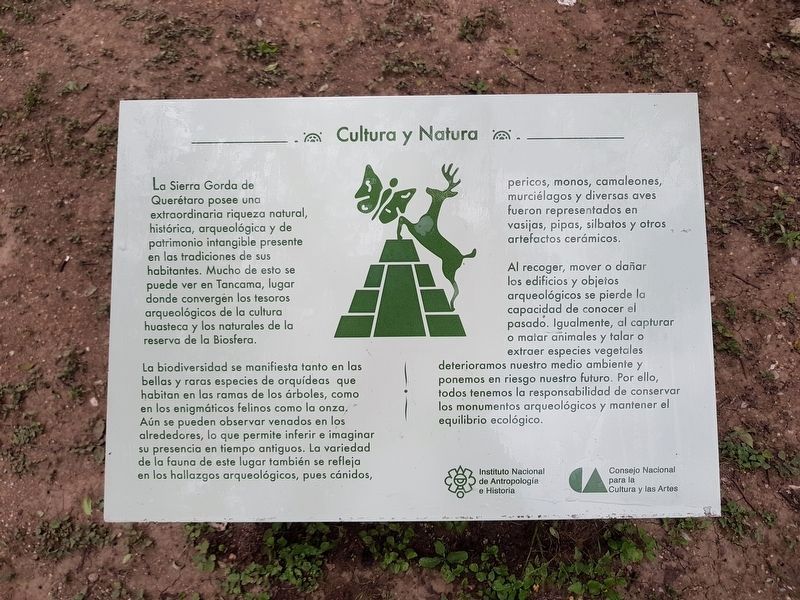 An additional nearby marker on Nature and Culture image. Click for full size.
