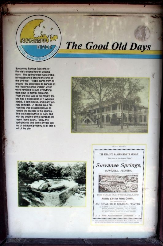 The Good Old Days Marker image. Click for full size.