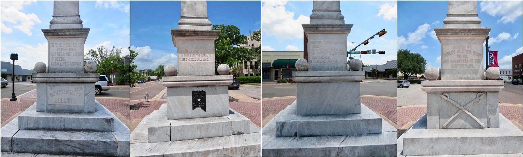 Titus County Confederate Monument (all sides) image. Click for full size.