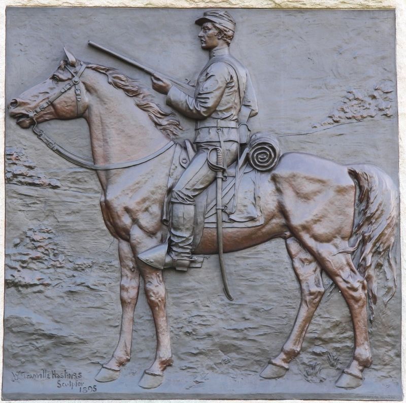 15th Pennsylvania Cavalry Marker. Click for full size. 15th Pennsylvania Cavalry Marker image. Click for full size.