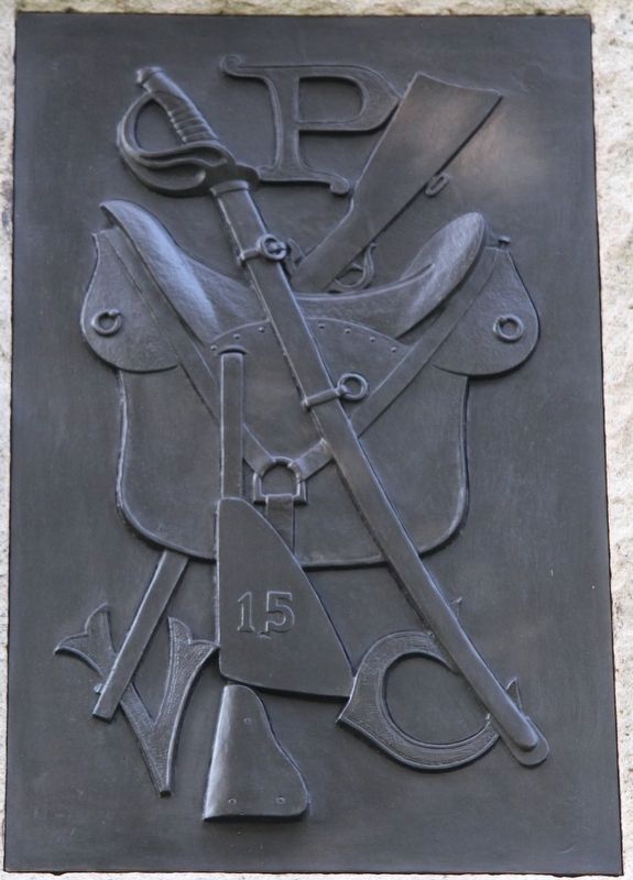 15th Pennsylvania Cavalry Marker. Click for full size. 15th Pennsylvania Cavalry Marker image. Click for full size.