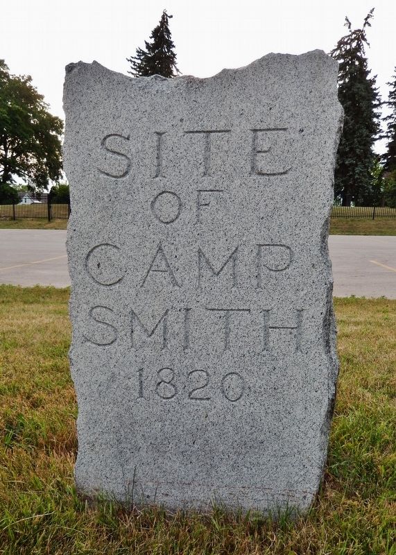 Site of Camp Smith 1820 Marker image. Click for full size.