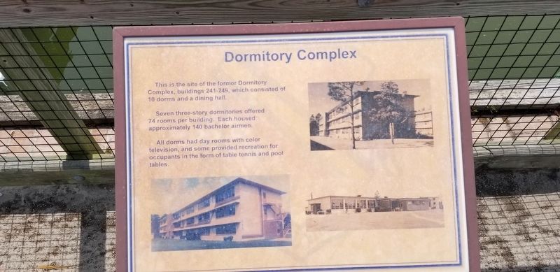 Dormitory Complex Marker image. Click for full size.