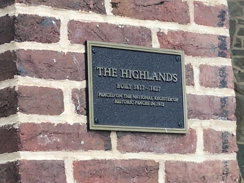 The Highlands Marker. Click for more information. The Highlands Marker image. Click for more information.