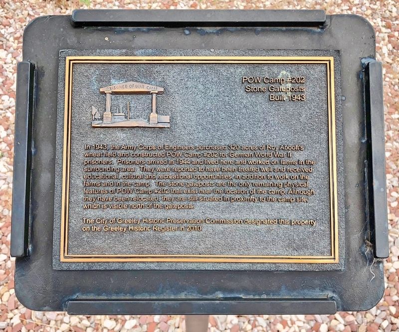 POW Camp #202 Marker image. Click for full size.