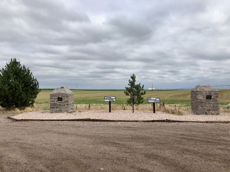 POW Camp #202 Marker is in very center. image. Click for full size.