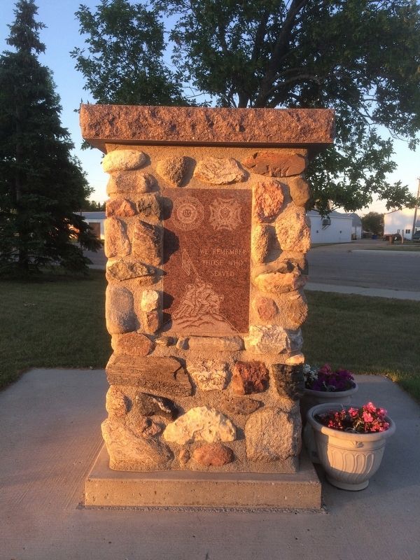 Leola, South Dakota Veterans Memorial Marker image. Click for full size.