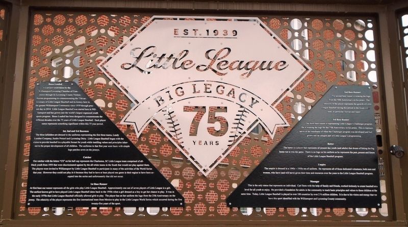 Little League • Big Legacy Marker image. Click for full size.