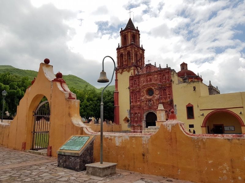 Santa Mar�a del Agua de Landa Franciscan Mission and Marker image. Click for full size.