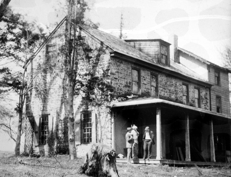 Benjamin Rush Birthplace,<br>Red Lion Road,<br>Philadelphia image. Click for full size.
