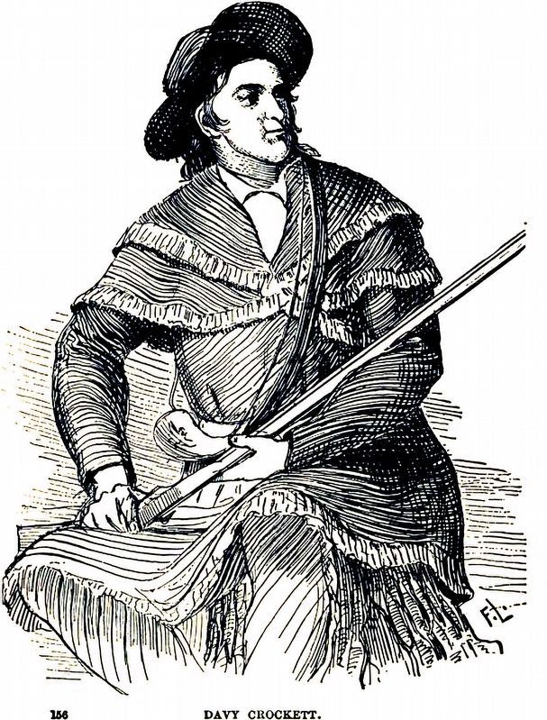 Davy Crockett. Click for full size. Davy Crockett image. Click for full size.