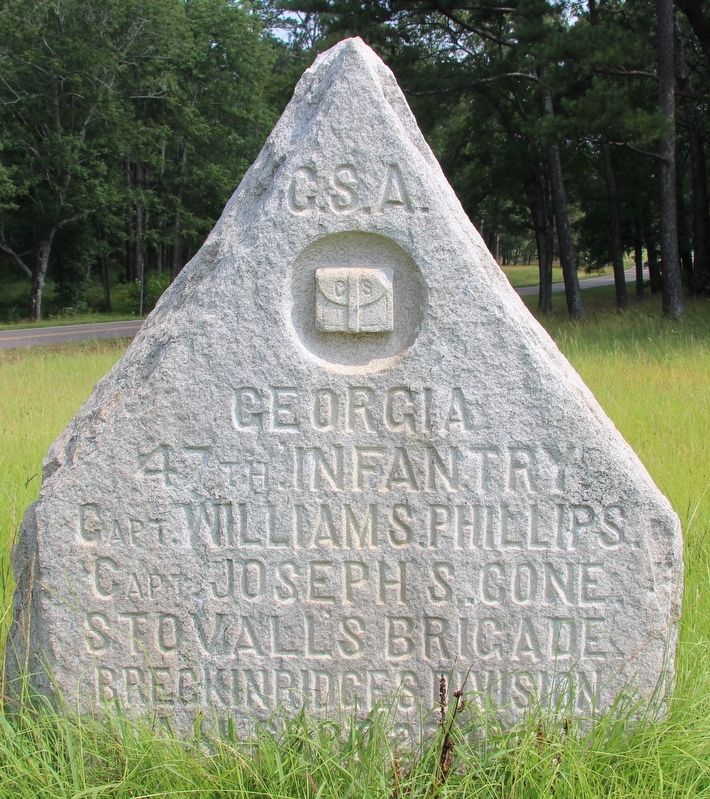 47th Georgia Infantry Marker image. Click for full size.