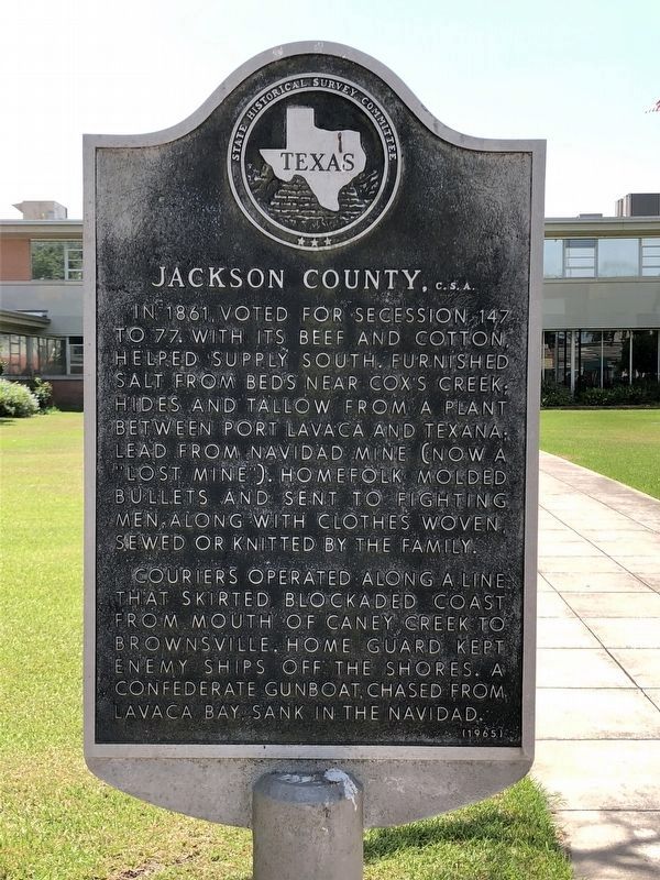 Jackson County, C.S.A. Marker image. Click for full size.