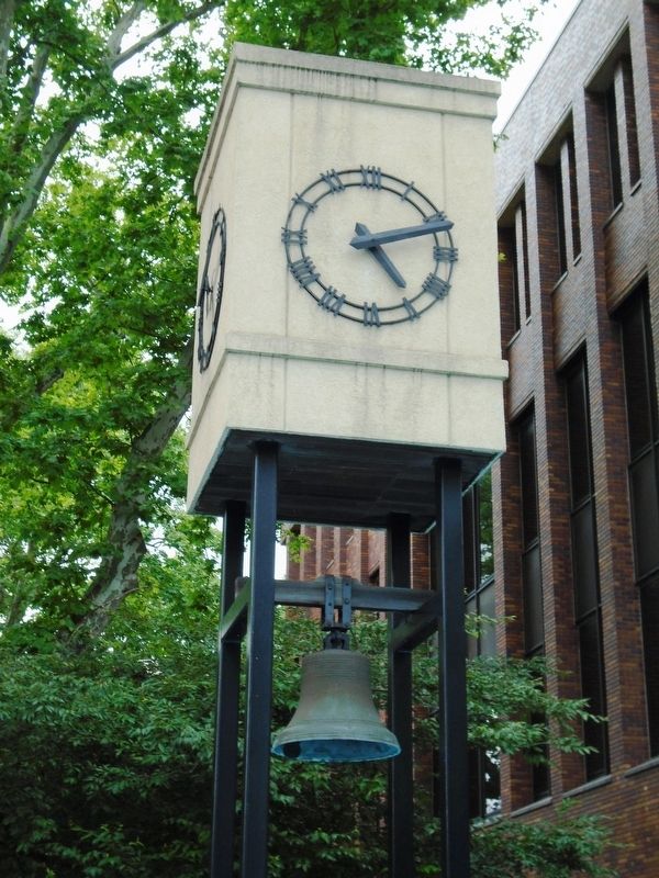 Court House Bell and Current Clock Tower image. Click for full size.