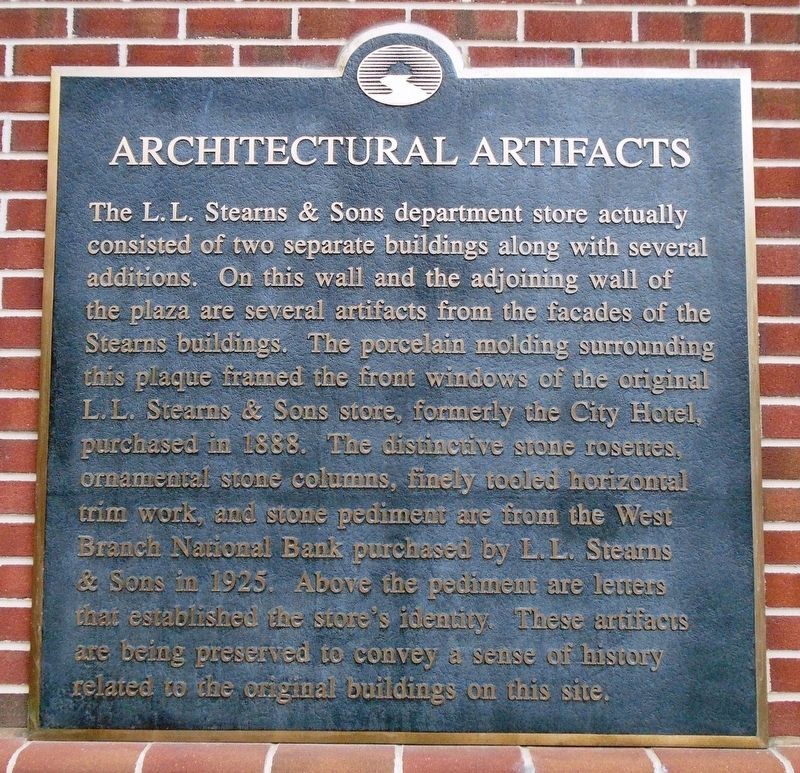 Architectural Artifacts Marker. Click for full size. Architectural Artifacts Marker image. Click for full size.