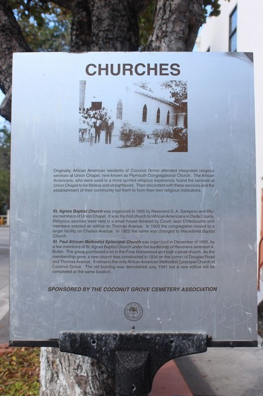 Churches Marker-Side 1 image. Click for full size.