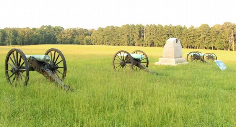 Battery A, 1st Ohio Light Artillery Marker. Click for full size. Battery A, 1st Ohio Light Artillery Marker image. Click for full size.