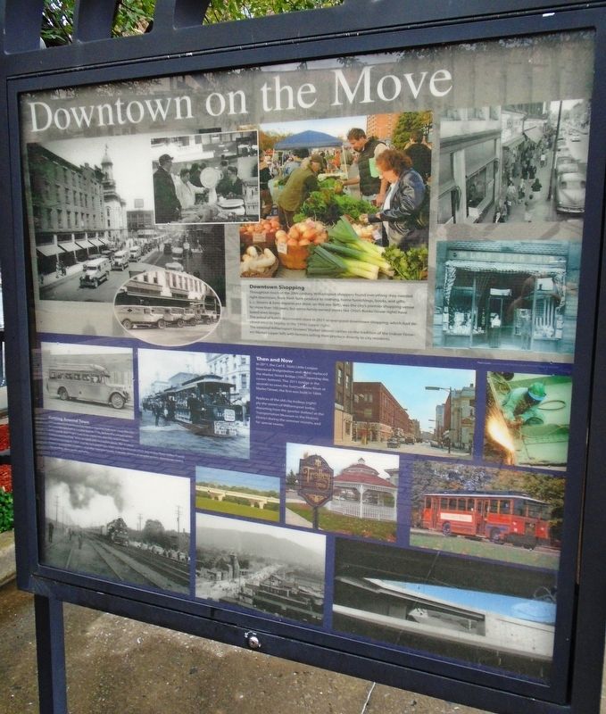 Downtown on the Move Marker. Click for full size. Downtown on the Move Marker image. Click for full size.