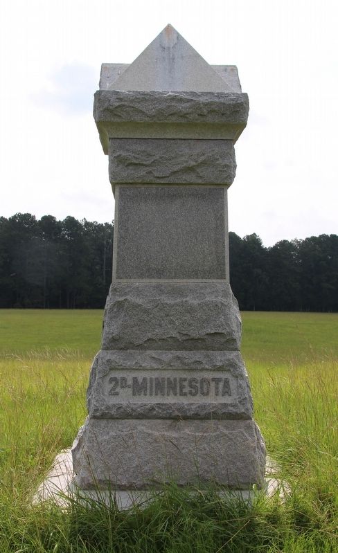 2nd Minnesota Infantry Marker image. Click for full size.