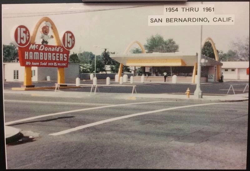 Worlds First McDonalds image. Click for full size.