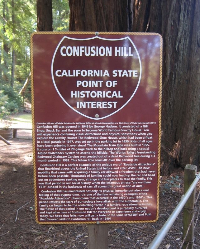 Confusion Hill Marker image. Click for full size.