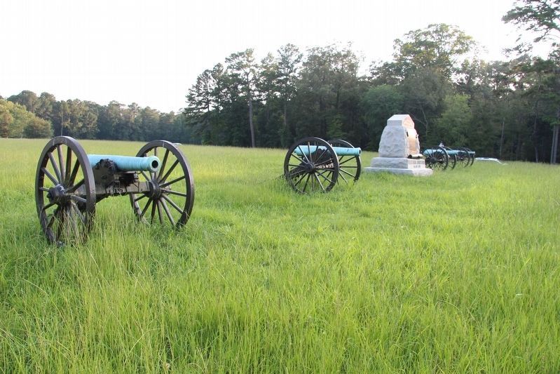 Battery A, 1st Ohio Light Artillery Marker image. Click for full size.