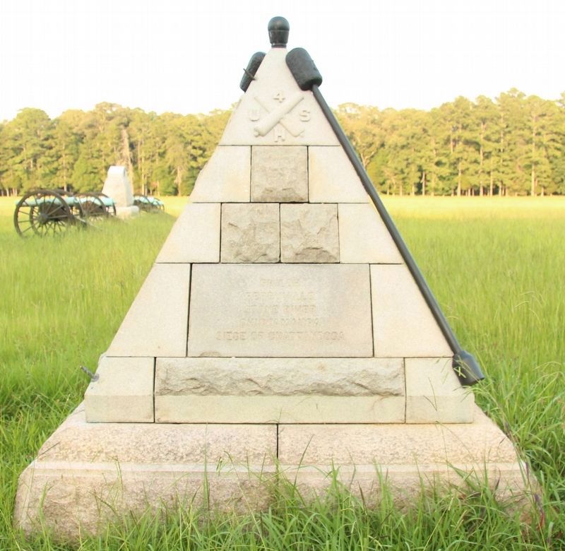 Battery H, 4th U.S. Artillery Marker image. Click for full size.