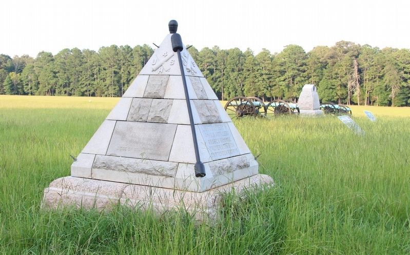 Battery H, 4th U.S. Artillery Marker image. Click for full size.
