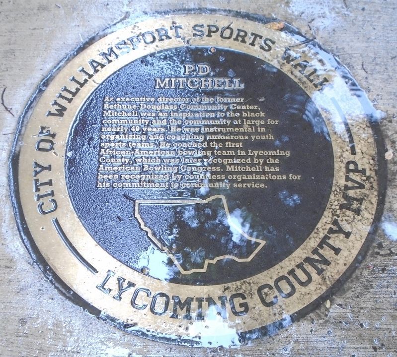 P.D. Mitchell Marker. Click for full size. P.D. Mitchell Marker image. Click for full size.