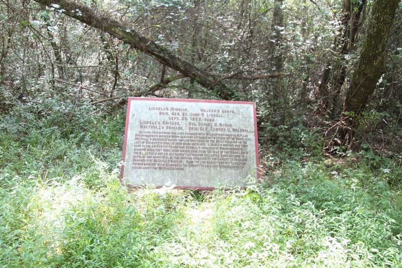 Liddell's Division Marker. Click for full size. Liddell's Division Marker image. Click for full size.