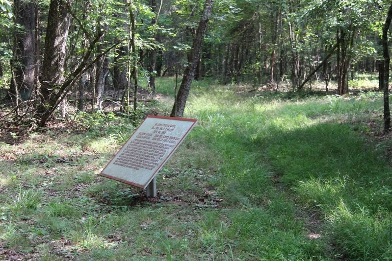 Walker's Reserve Corps Marker image. Click for full size.