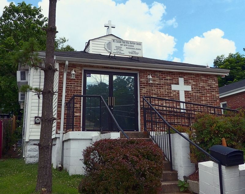 Mt. Calvary Free Will Baptist Church<br>607 62nd Avenue image. Click for full size.