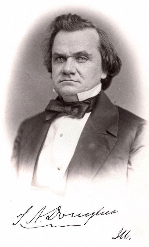 Stephen A. Douglas image. Click for full size.