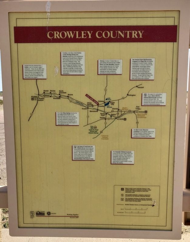 Crowley Country Marker image. Click for full size.