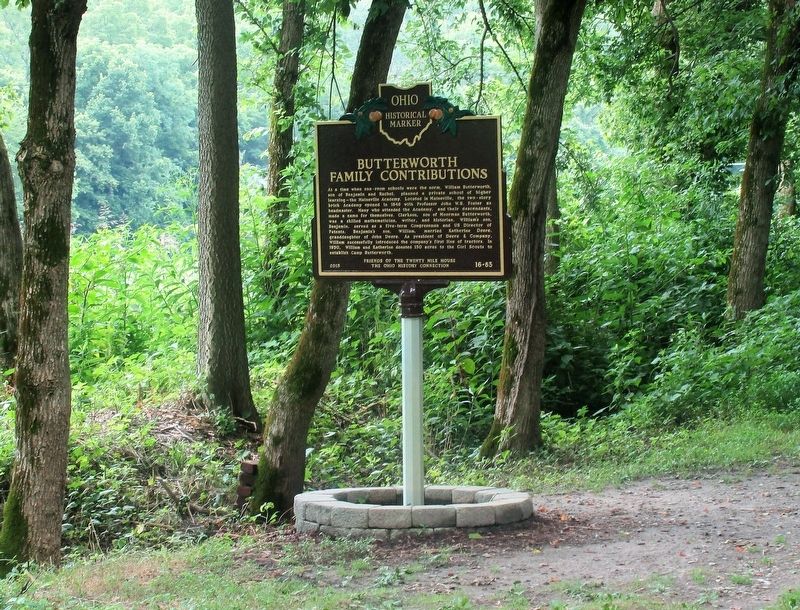 Butterworth Station Marker image. Click for full size.