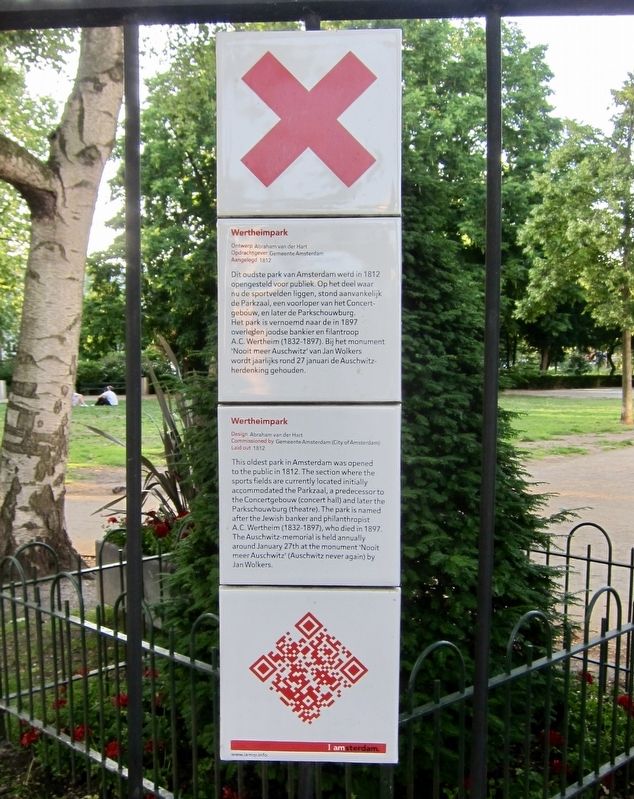 Wertheimpark Marker. Click for full size. Wertheimpark Marker image. Click for full size.