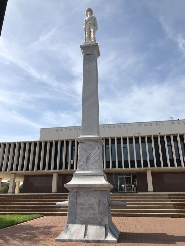 Matagorda County Confederate Memorial image. Click for full size.