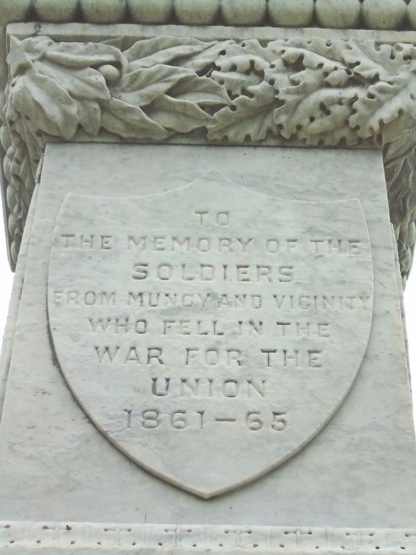 Civil War Memorial Dedication. Click for full size. Civil War Memorial Dedication image. Click for full size.
