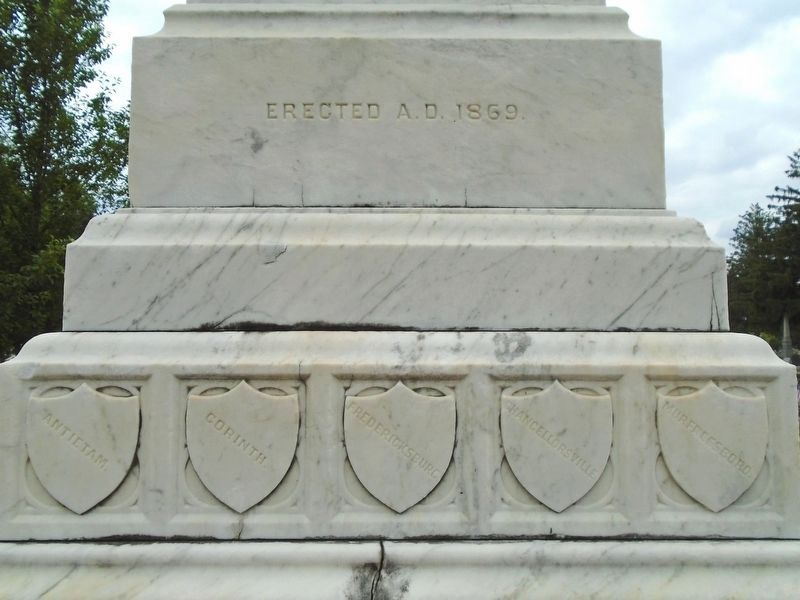 Civil War Memorial Date and Battles. Click for full size. Civil War Memorial Date and Battles image. Click for full size.