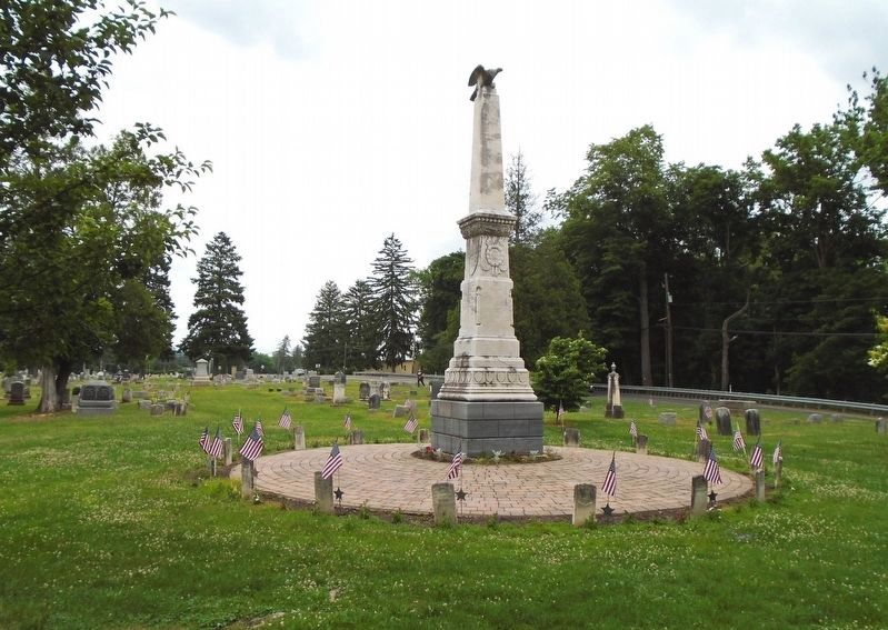 Civil War Memorial. Click for full size. Civil War Memorial image. Click for full size.