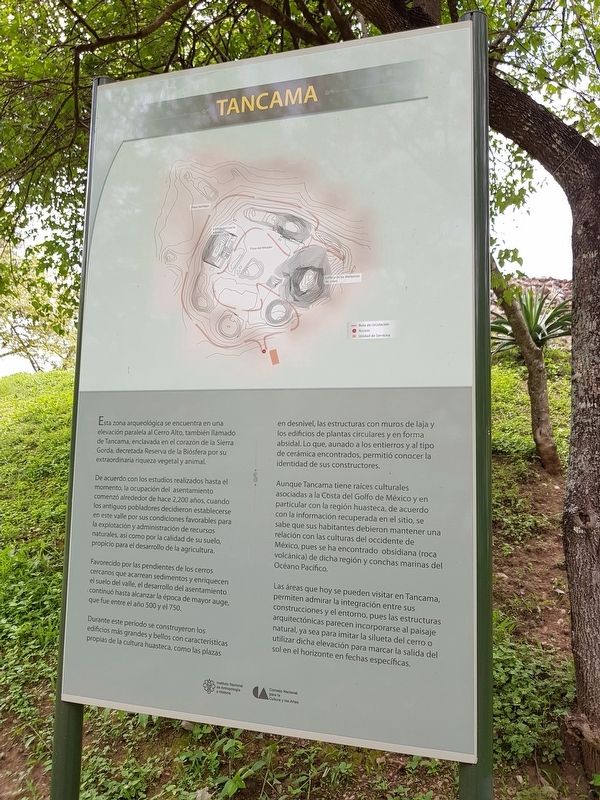 Tancama Marker. Click for full size. Tancama Marker image. Click for full size.