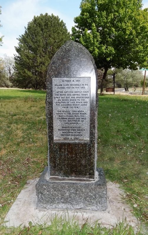 Lewis and Clark Trail Marker image. Click for full size.