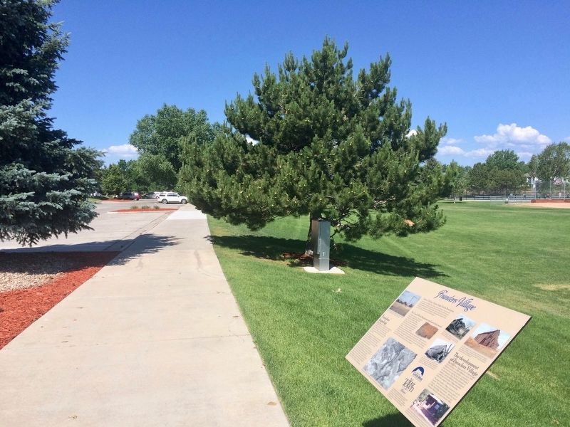 View from marker of Founders Park. image. Click for full size.
