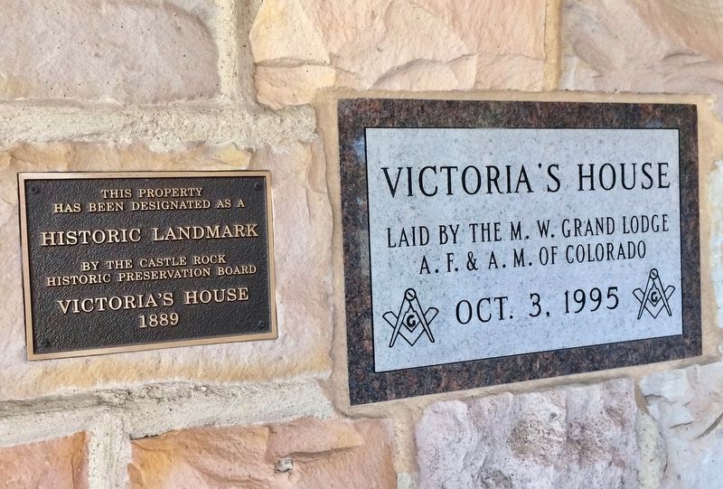 Victoria’s House Marker. Click for full size. Victoria’s House Marker image. Click for full size.
