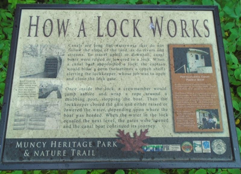 How a Lock Works Marker. Click for full size. How a Lock Works Marker image. Click for full size.